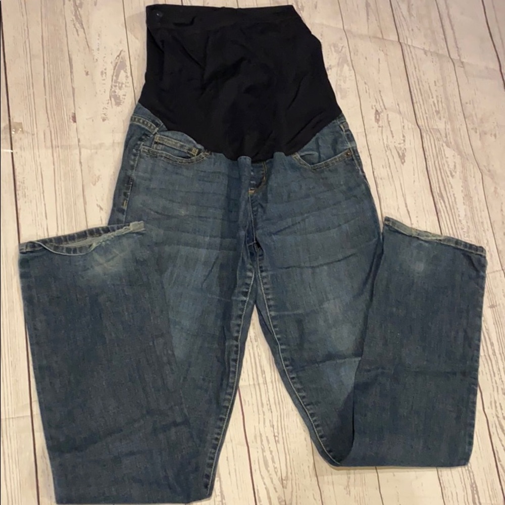 Maternity jeans straight leg